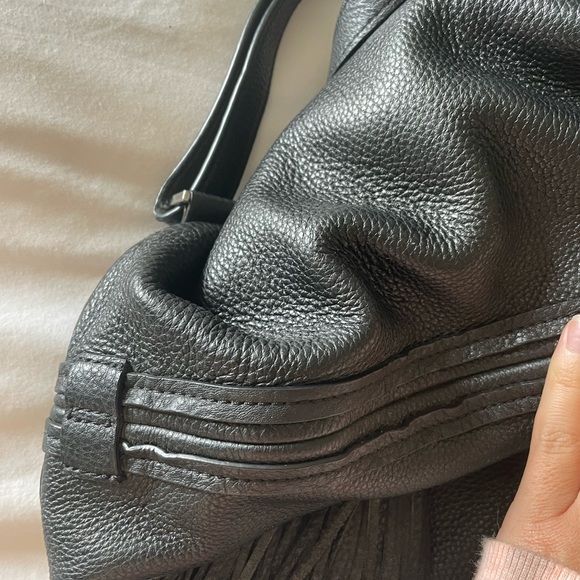 Rebecca Minkoff Black Leather Backpack - Picture 5 of 6